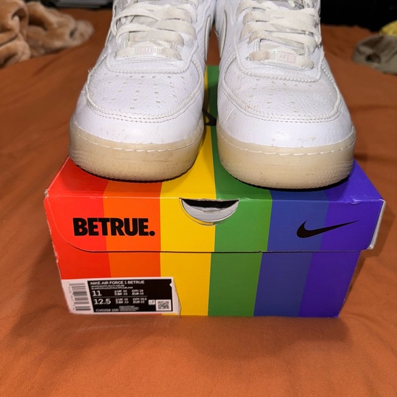 Nike Air Force 1 “Be True” pride sneakers size 11 - Picture 5 of 5
